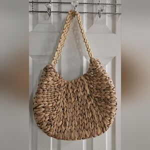 A New Day * Raffia Shoulder Bag
